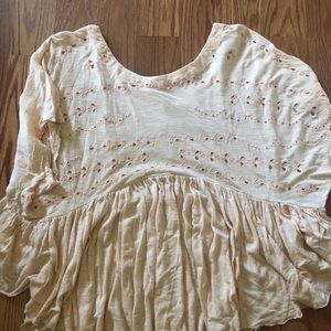 Free people boho top EUC